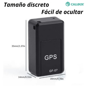Mini rastreador GPS con audio: rastrea y graba sonido